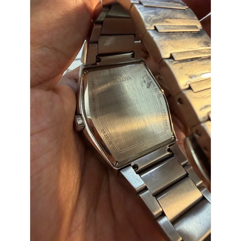 Bulova Futuro Blue Dial Stainless Steel Men's Watch 96A258 082B08120